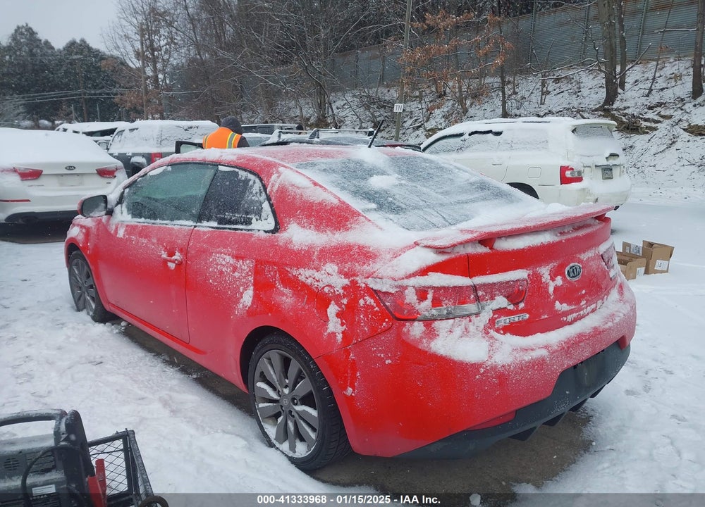 2012 KIA FORTE KOUP SX VIN: KNAFW6A3XC5478483