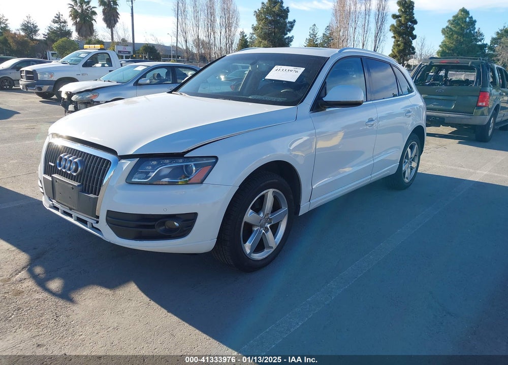 2012 AUDI Q5 2.0T PREMIUM VIN: WA1LFAFP0CA030842