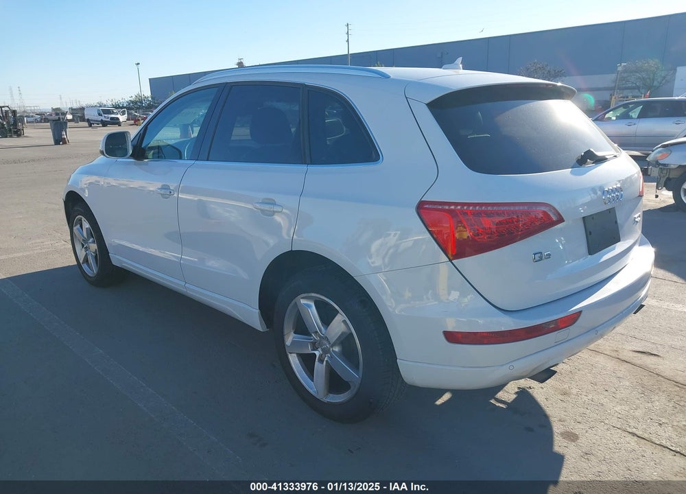 2012 AUDI Q5 2.0T PREMIUM VIN: WA1LFAFP0CA030842