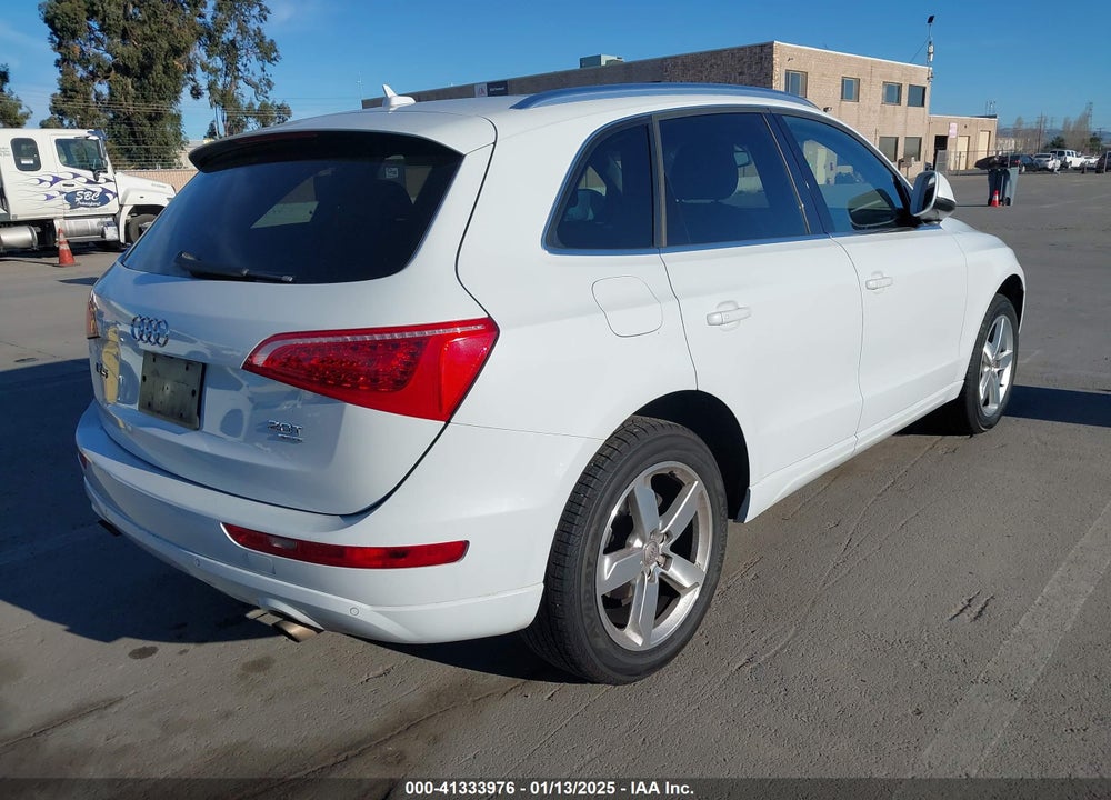 2012 AUDI Q5 2.0T PREMIUM VIN: WA1LFAFP0CA030842
