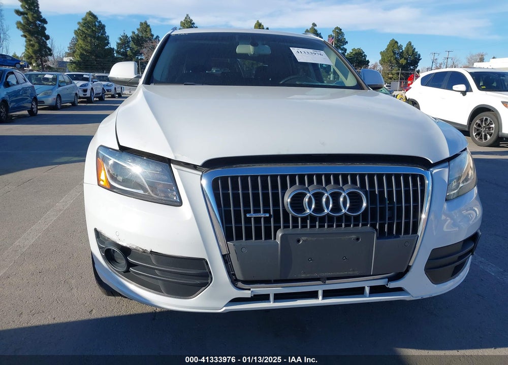 2012 AUDI Q5 2.0T PREMIUM VIN: WA1LFAFP0CA030842