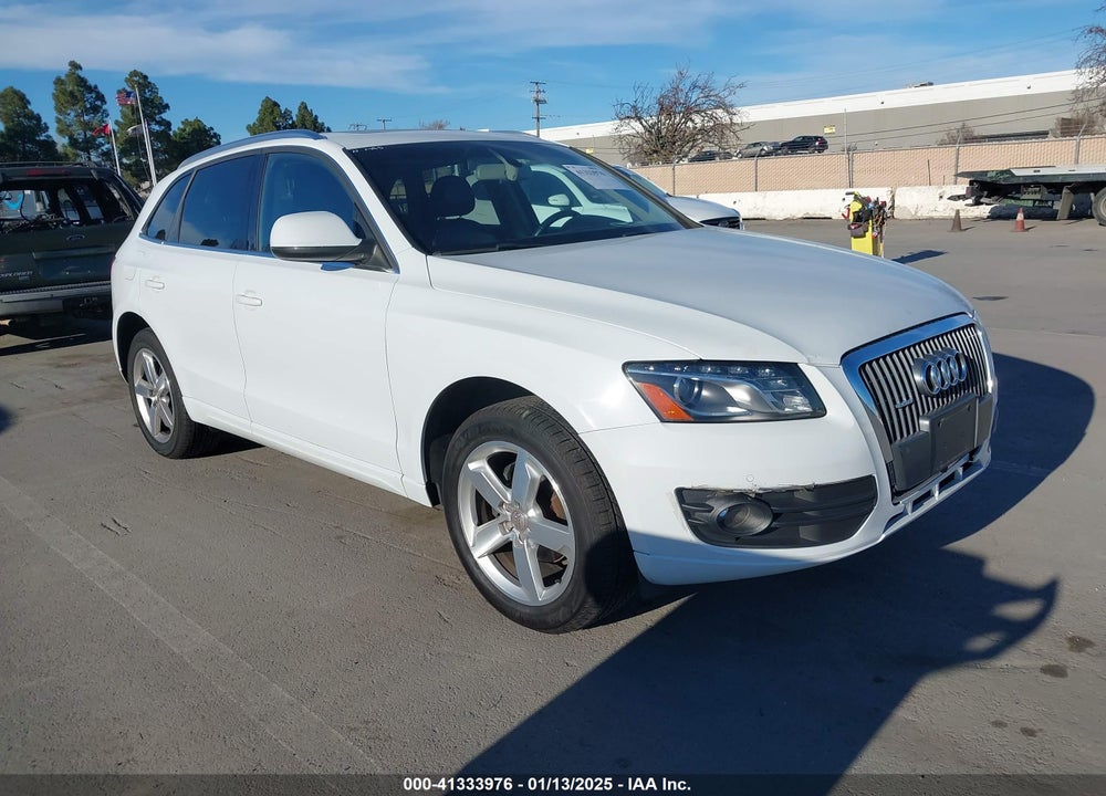 2012 AUDI Q5 2.0T PREMIUM VIN: WA1LFAFP0CA030842