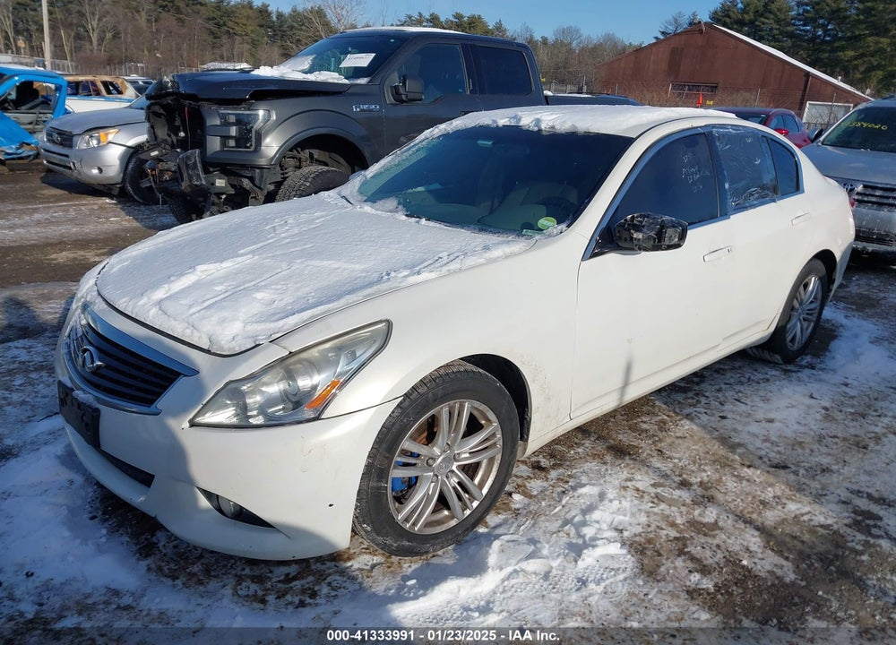 2011 INFINITI G37X VIN: JN1CV6AR2BM352946