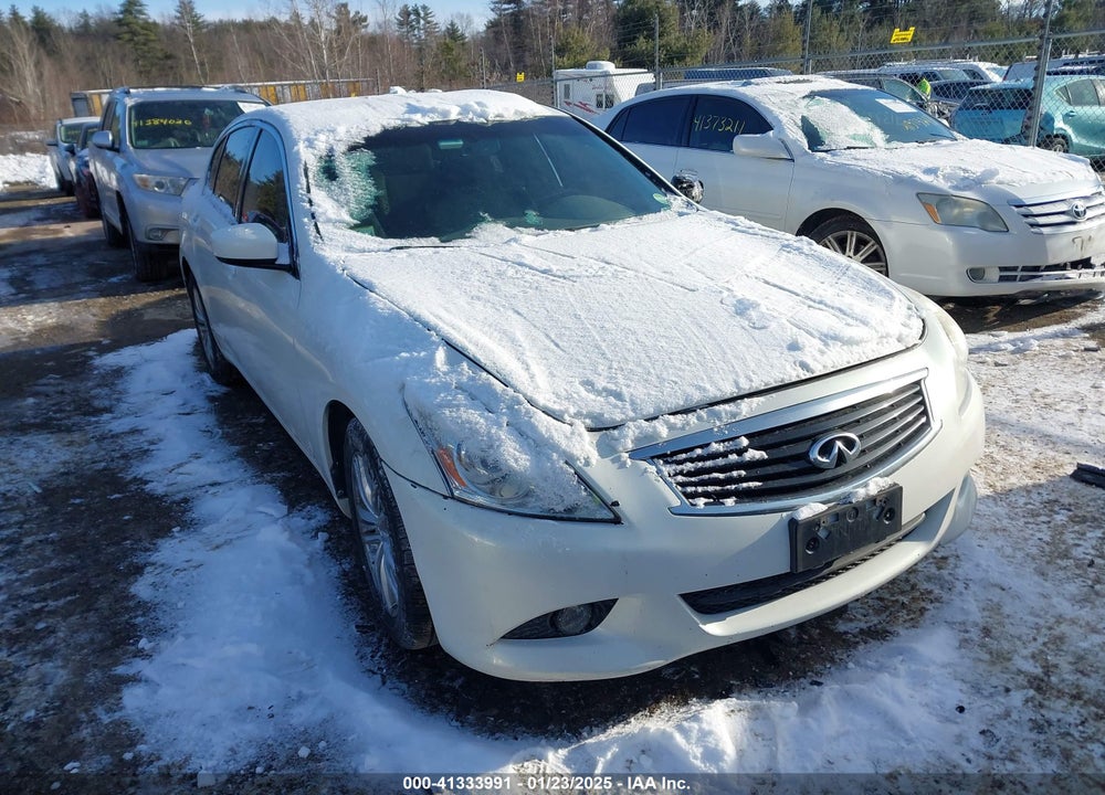 2011 INFINITI G37X VIN: JN1CV6AR2BM352946