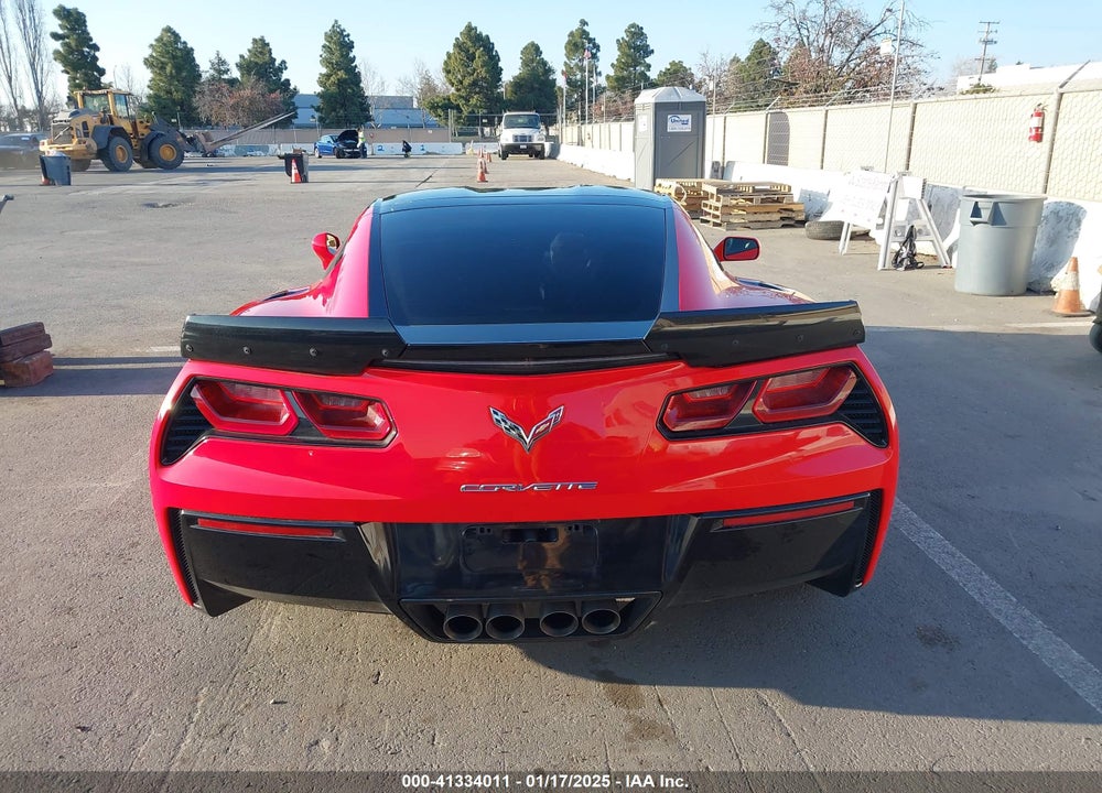 2019 CHEVROLET CORVETTE VIN: 1G1YD2D75K5107912