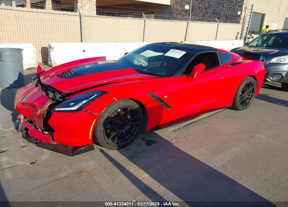 2019 CHEVROLET CORVETTE VIN: 1G1YD2D75K5107912