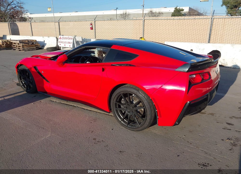 2019 CHEVROLET CORVETTE VIN: 1G1YD2D75K5107912