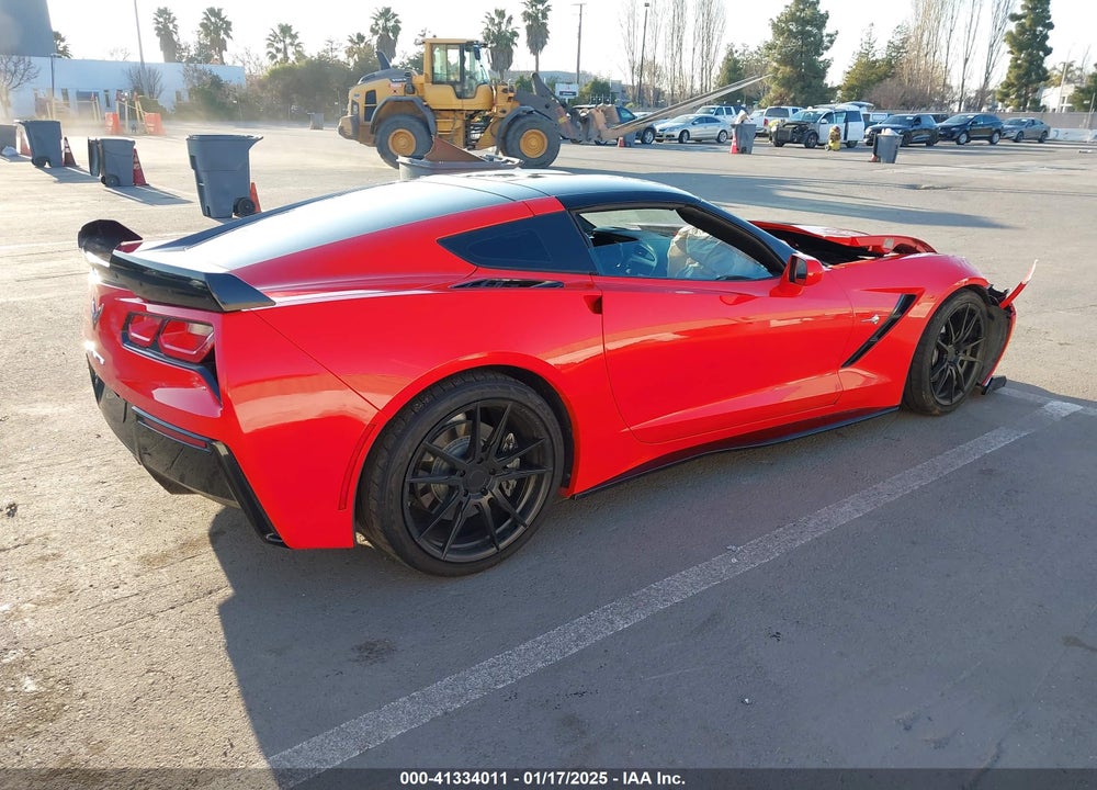 2019 CHEVROLET CORVETTE VIN: 1G1YD2D75K5107912