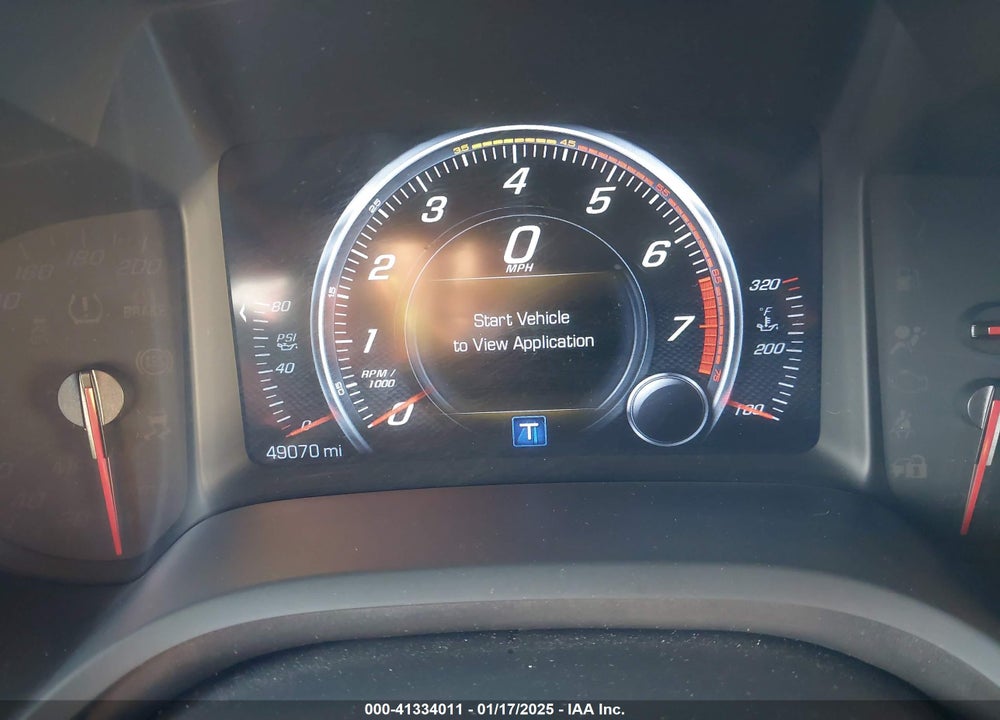 2019 CHEVROLET CORVETTE VIN: 1G1YD2D75K5107912