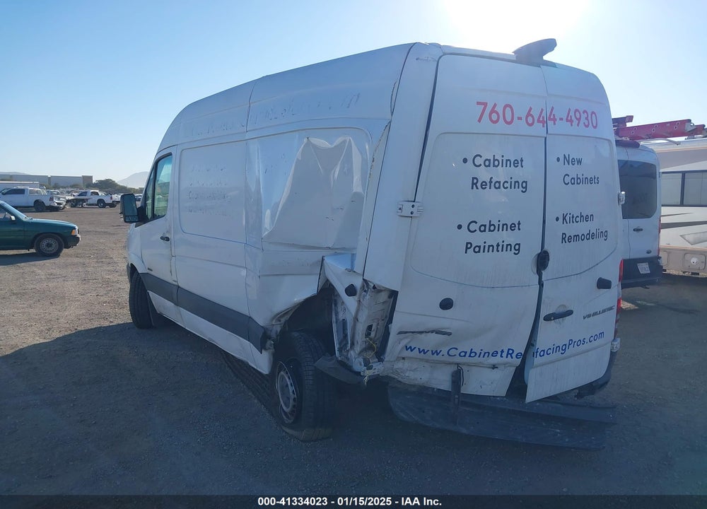 2015 MERCEDES-BENZ SPRINTER 2500 NORMAL ROOF VIN: WD3PE7CC6FP136870
