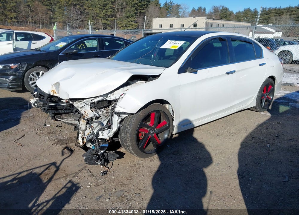 2016 HONDA ACCORD VIN: 1HGCR2F51GA143532
