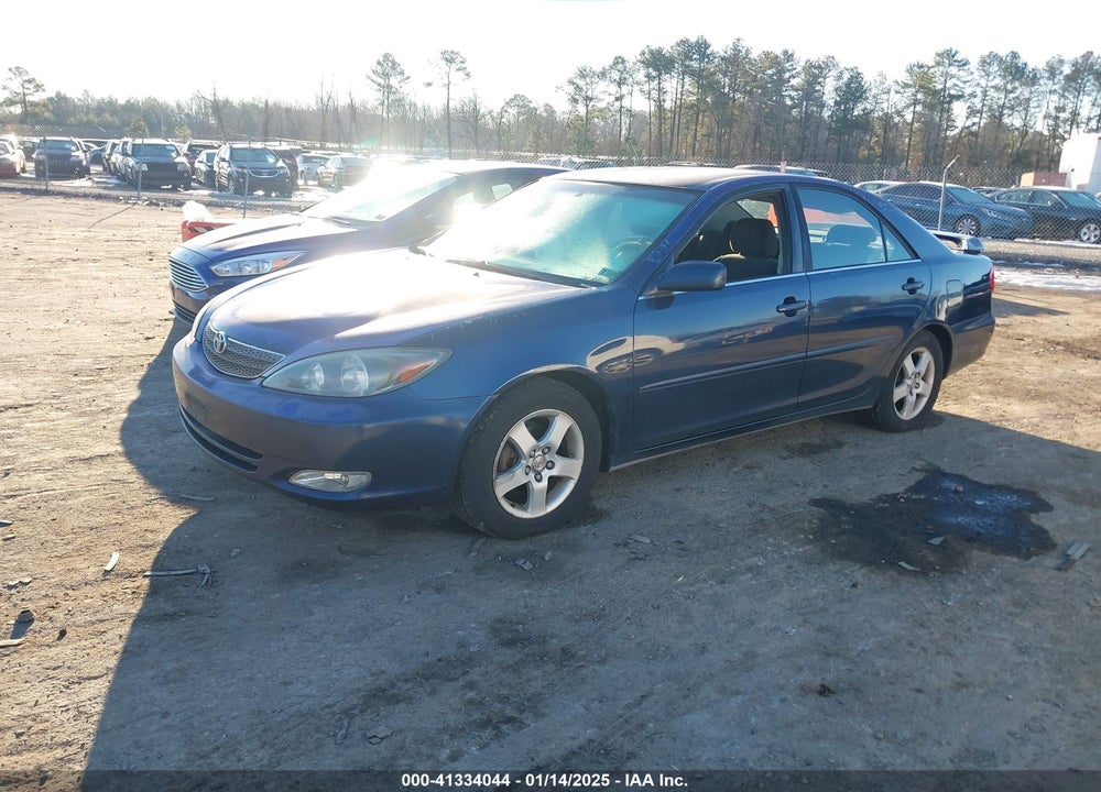 2002 TOYOTA CAMRY SE VIN: 4T1BE32K22U587786
