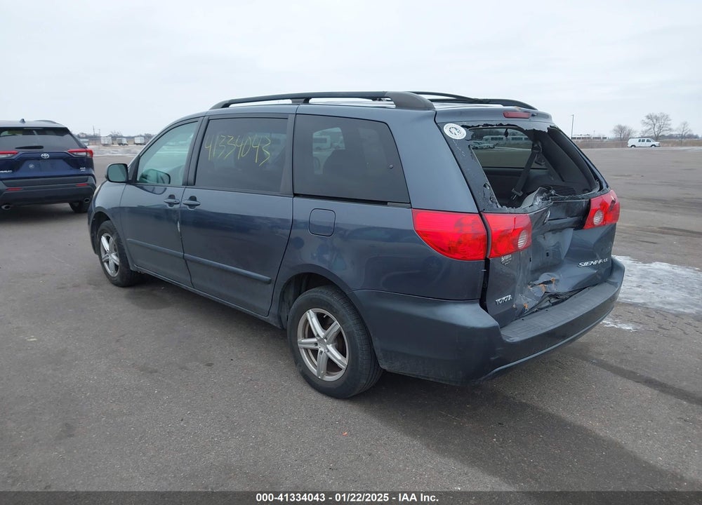 2008 TOYOTA SIENNA LE VIN: 5TDZK23C48S174892