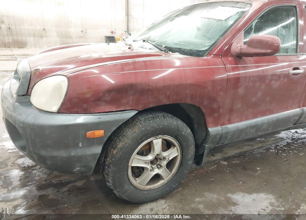 2003 HYUNDAI SANTA FE GLS/LX VIN: KM8SC73D73U404932