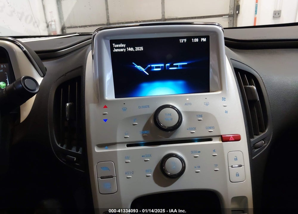 2012 CHEVROLET VOLT VIN: 1G1RA6E4XCU115553