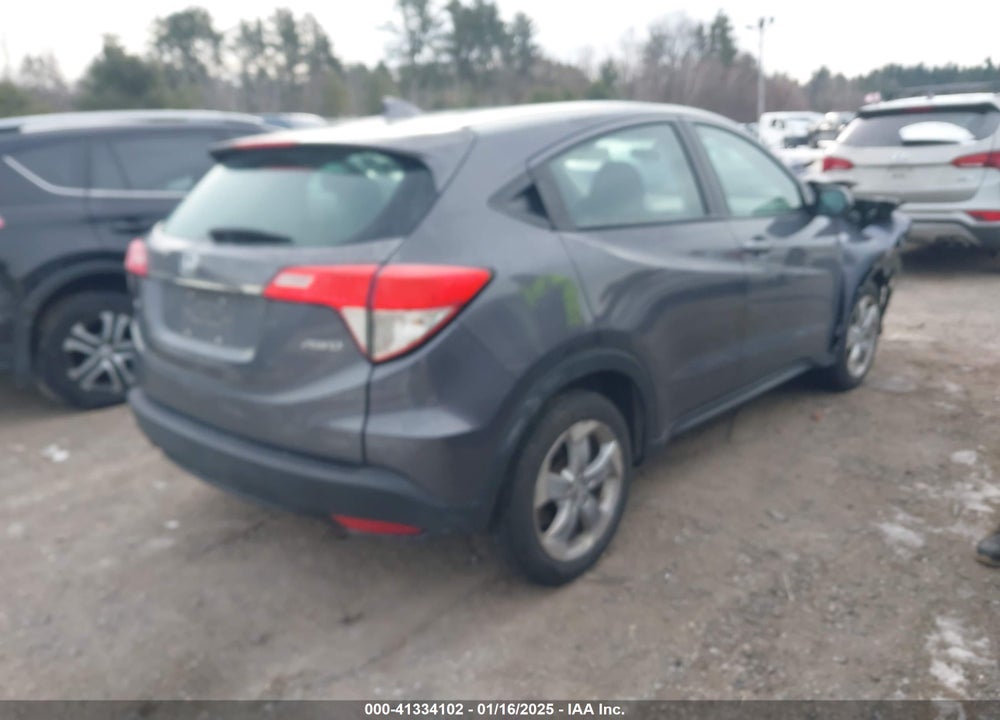 2019 HONDA HR-V LX VIN: 3CZRU6H38KG702167