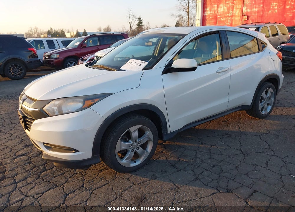 2016 HONDA HR-V LX VIN: 3CZRU6H37GM744872