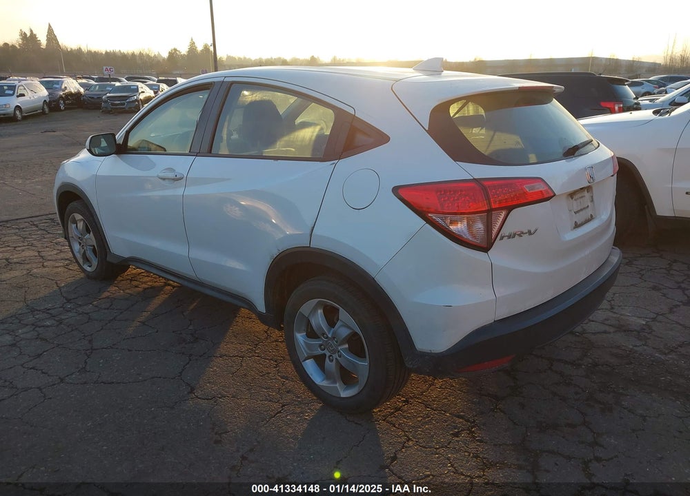 2016 HONDA HR-V LX VIN: 3CZRU6H37GM744872