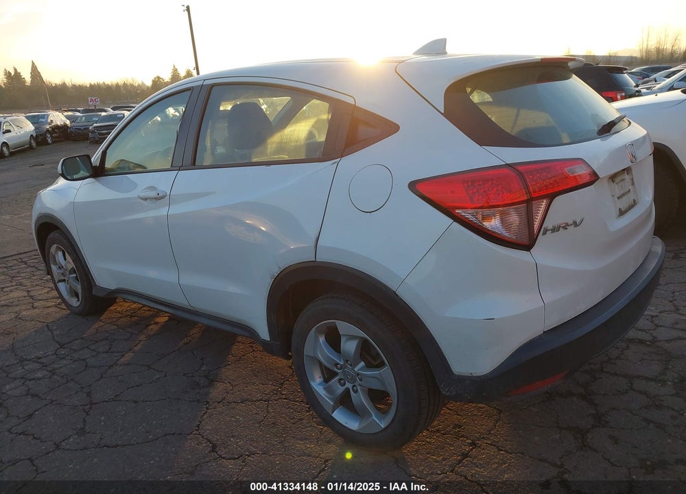2016 HONDA HR-V LX VIN: 3CZRU6H37GM744872