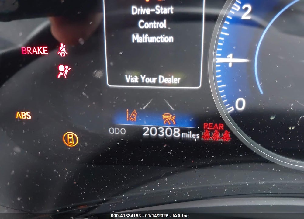 2023 LEXUS NX 250 VIN: JTJADCAZ9P5010060