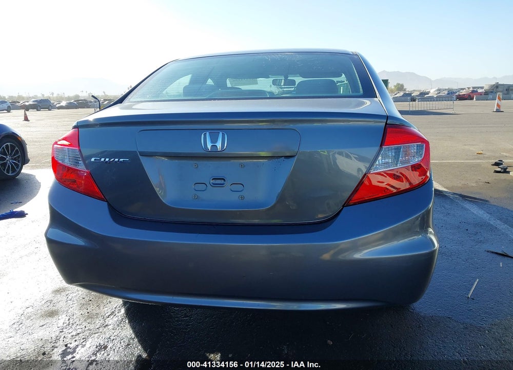 2012 HONDA CIVIC VIN: 19XFB2F88CE053456