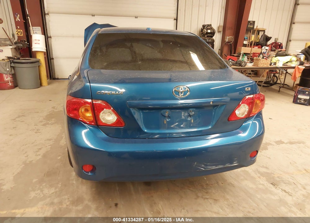 2009 TOYOTA COROLLA LE VIN: JTDBL40E199068125