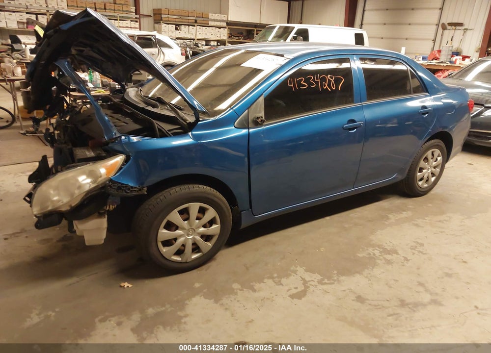 2009 TOYOTA COROLLA LE VIN: JTDBL40E199068125