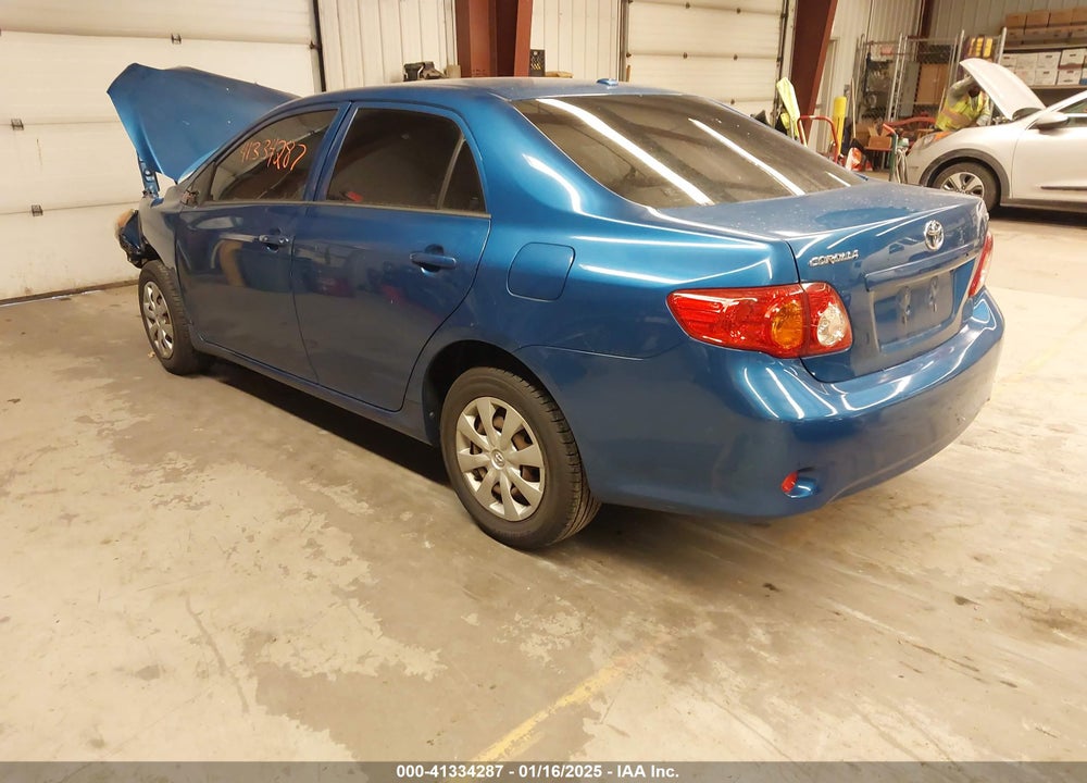 2009 TOYOTA COROLLA LE VIN: JTDBL40E199068125