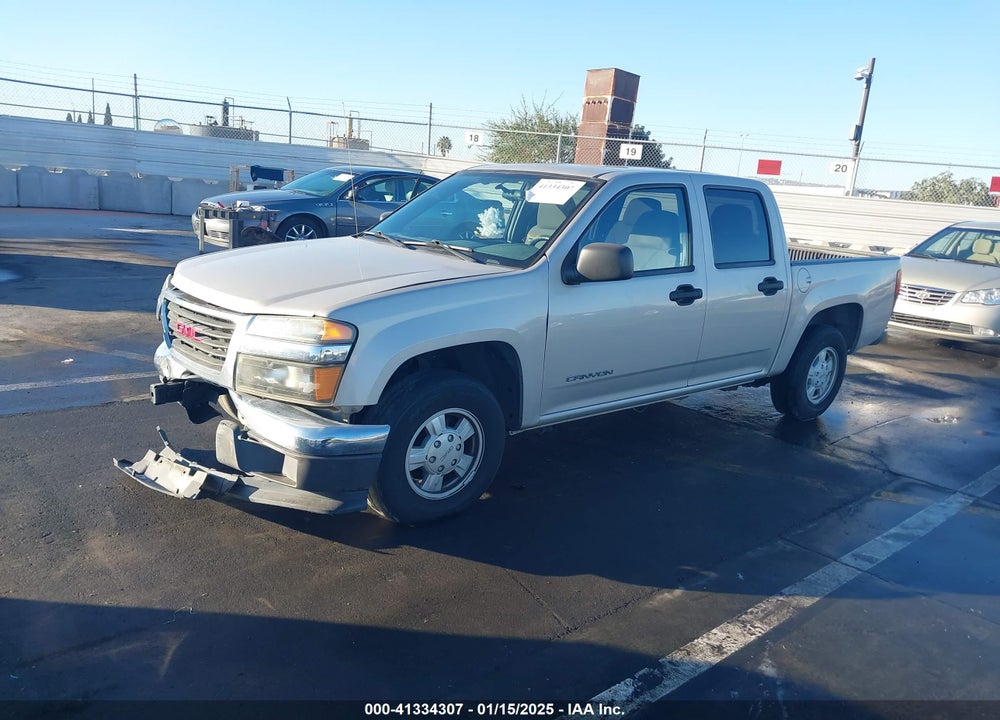 2005 GMC CANYON SLE VIN: 1GTCS136258138547