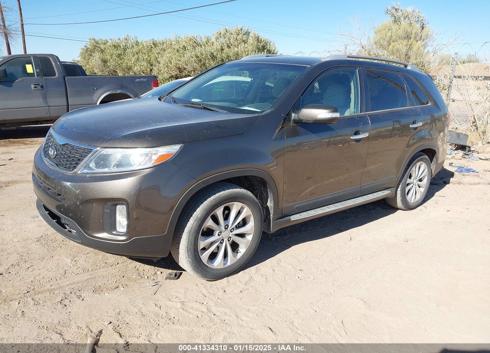 2014 KIA SORENTO EX V6 VIN: 5XYKU4A70EG507207
