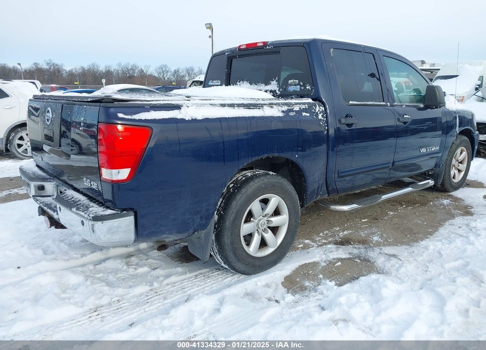2008 NISSAN TITAN SE VIN: 1N6AA07D58N349712