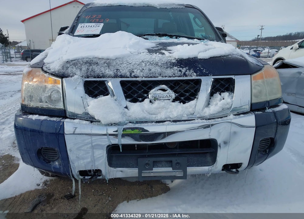 2008 NISSAN TITAN SE VIN: 1N6AA07D58N349712