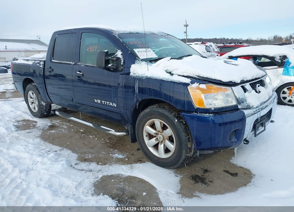 2008 NISSAN TITAN SE VIN: 1N6AA07D58N349712