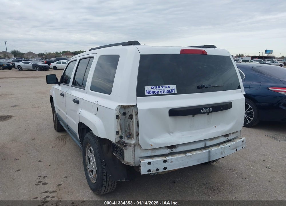 2011 JEEP PATRIOT SPORT VIN: 1J4NT1GA9BD236184