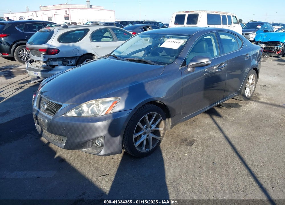 2012 LEXUS IS 250 VIN: JTHBF5C27C5179192