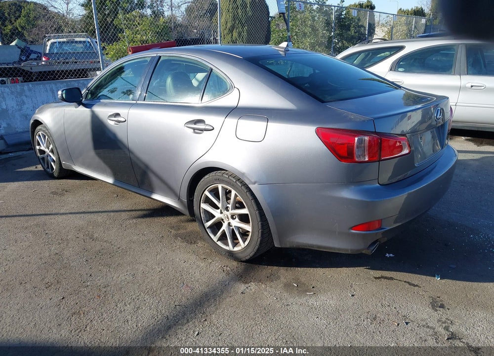 2012 LEXUS IS 250 VIN: JTHBF5C27C5179192
