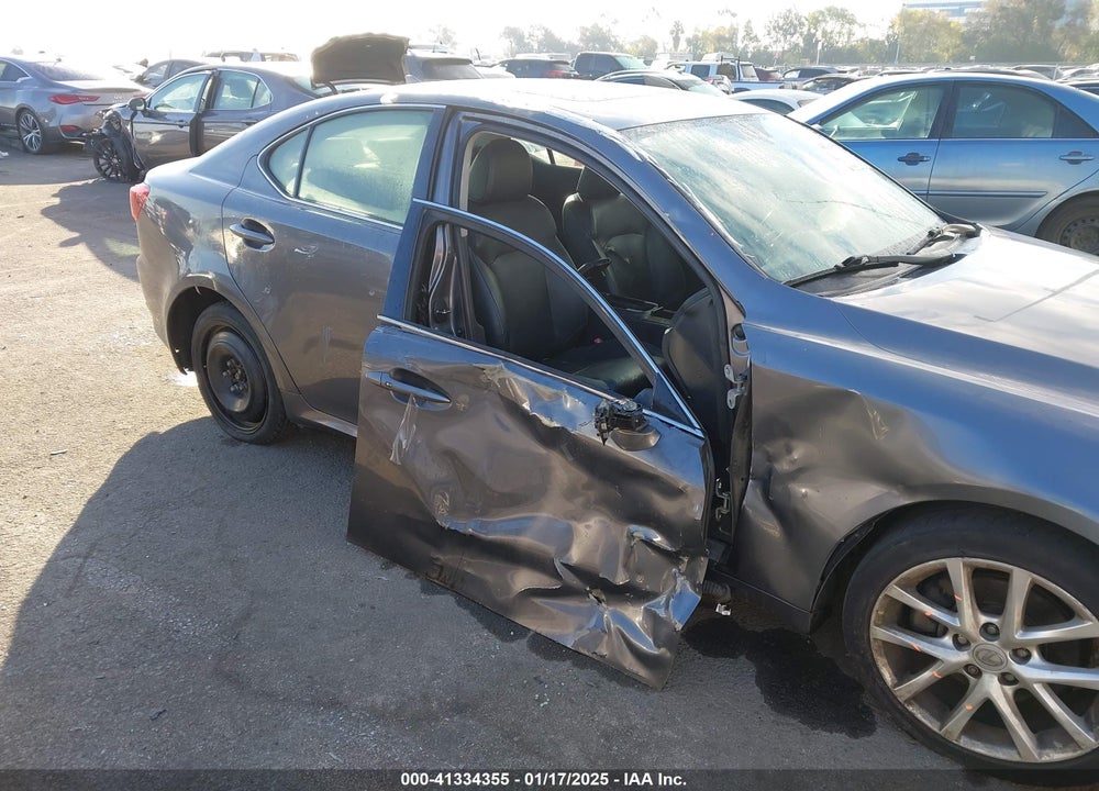 2012 LEXUS IS 250 VIN: JTHBF5C27C5179192