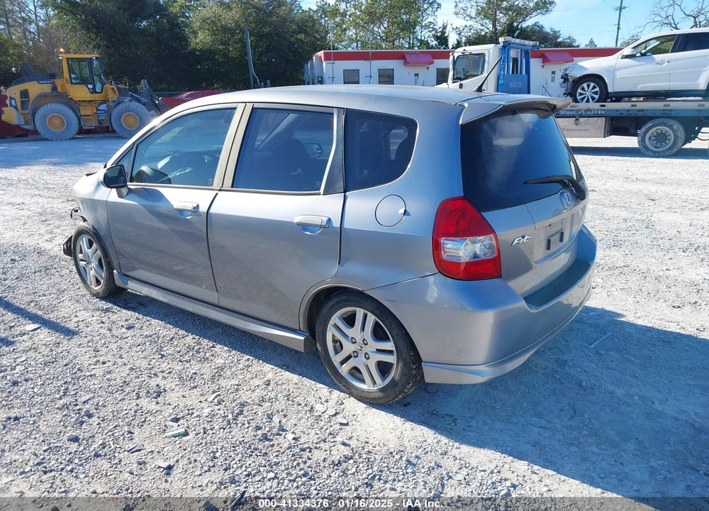 2008 HONDA FIT SPORT VIN: JHMGD38628S058526