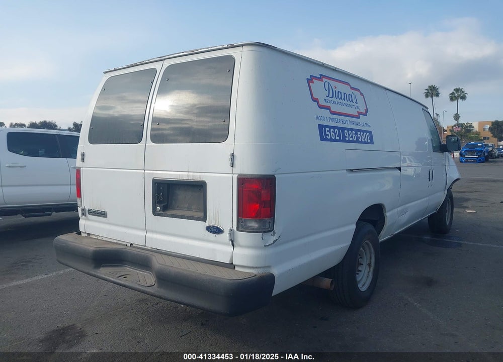 2006 FORD E-350 SUPER DUTY COMMERCIAL/RECREATIONAL VIN: 1FTSS34S96DA06476