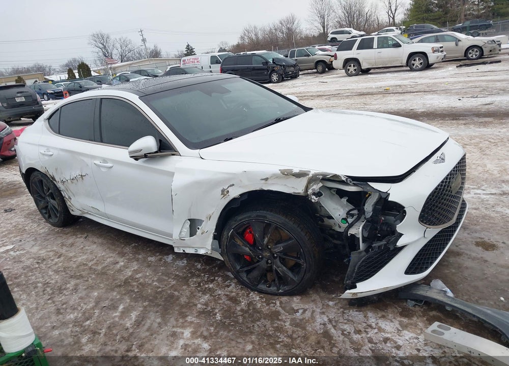 2022 GENESIS G70 VIN: KMTG54TE0NU084062