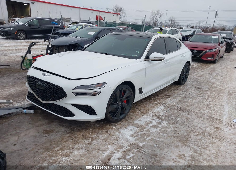 2022 GENESIS G70 VIN: KMTG54TE0NU084062