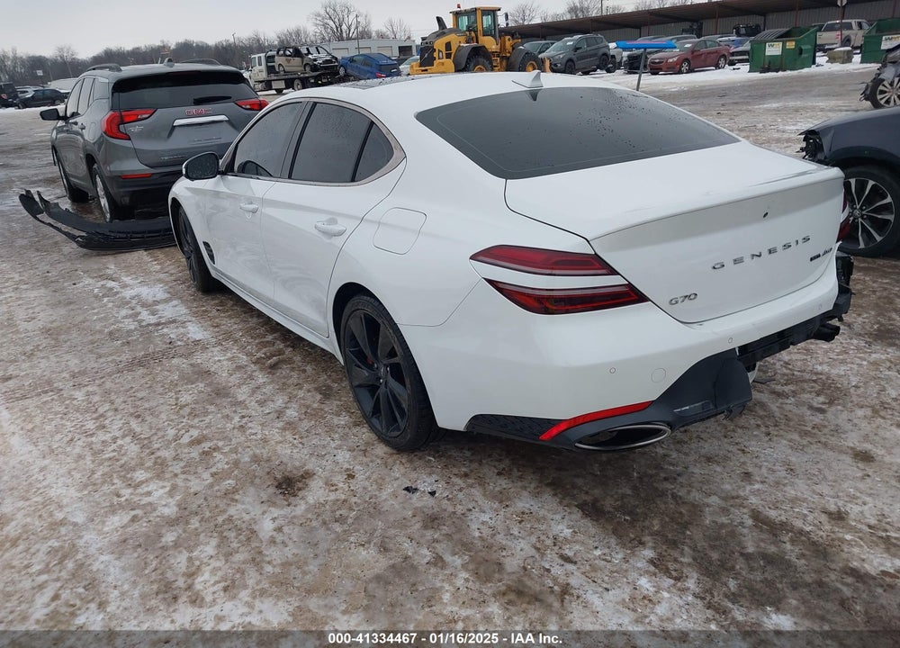 2022 GENESIS G70 VIN: KMTG54TE0NU084062