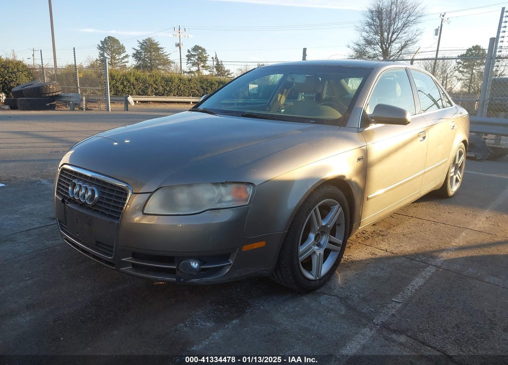 2007 AUDI A4 2.0T VIN: WAUAF78E27A194561