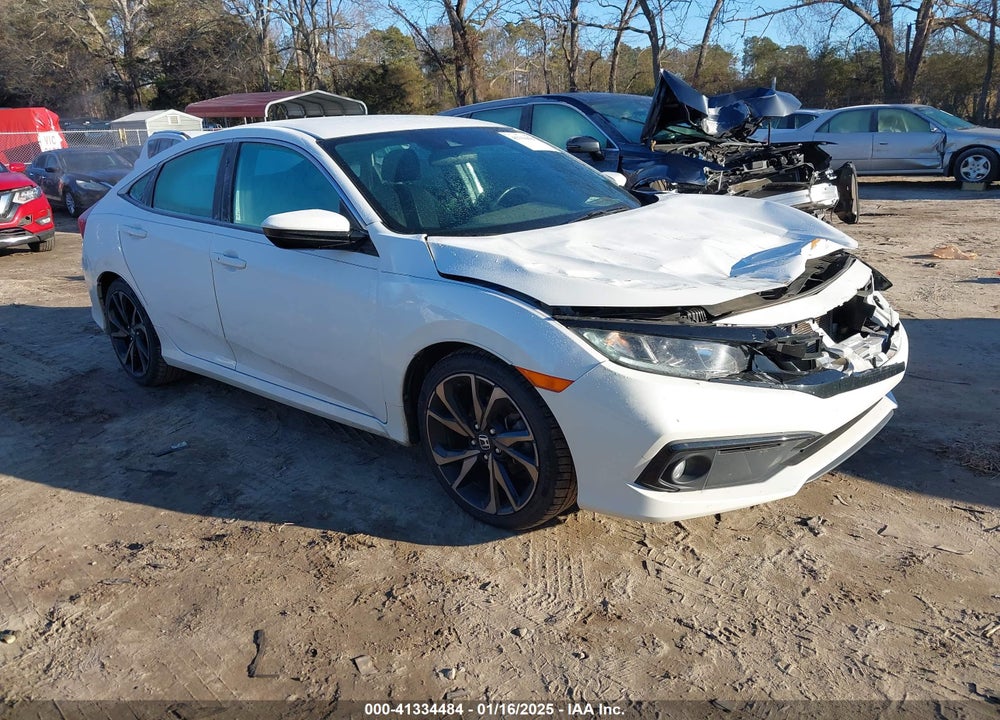 2020 HONDA CIVIC SPORT VIN: 2HGFC2F84LH584365