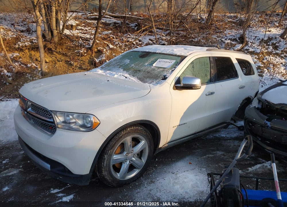 2012 DODGE DURANGO CITADEL VIN: 1C4RDJEG7CC312522