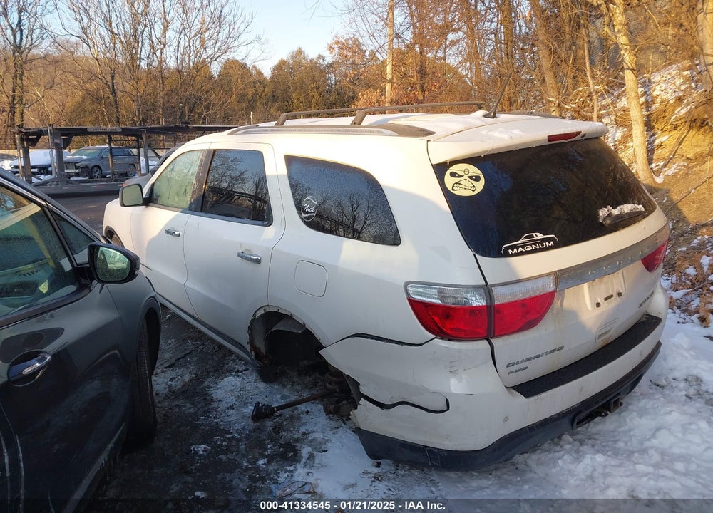 2012 DODGE DURANGO CITADEL VIN: 1C4RDJEG7CC312522