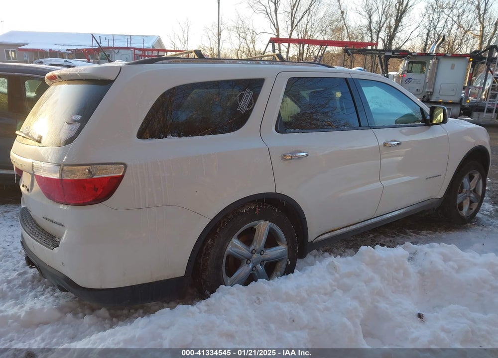 2012 DODGE DURANGO CITADEL VIN: 1C4RDJEG7CC312522