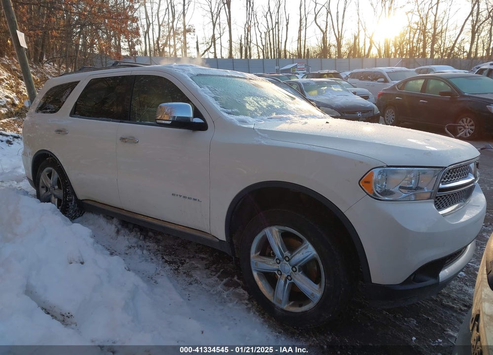 2012 DODGE DURANGO CITADEL VIN: 1C4RDJEG7CC312522
