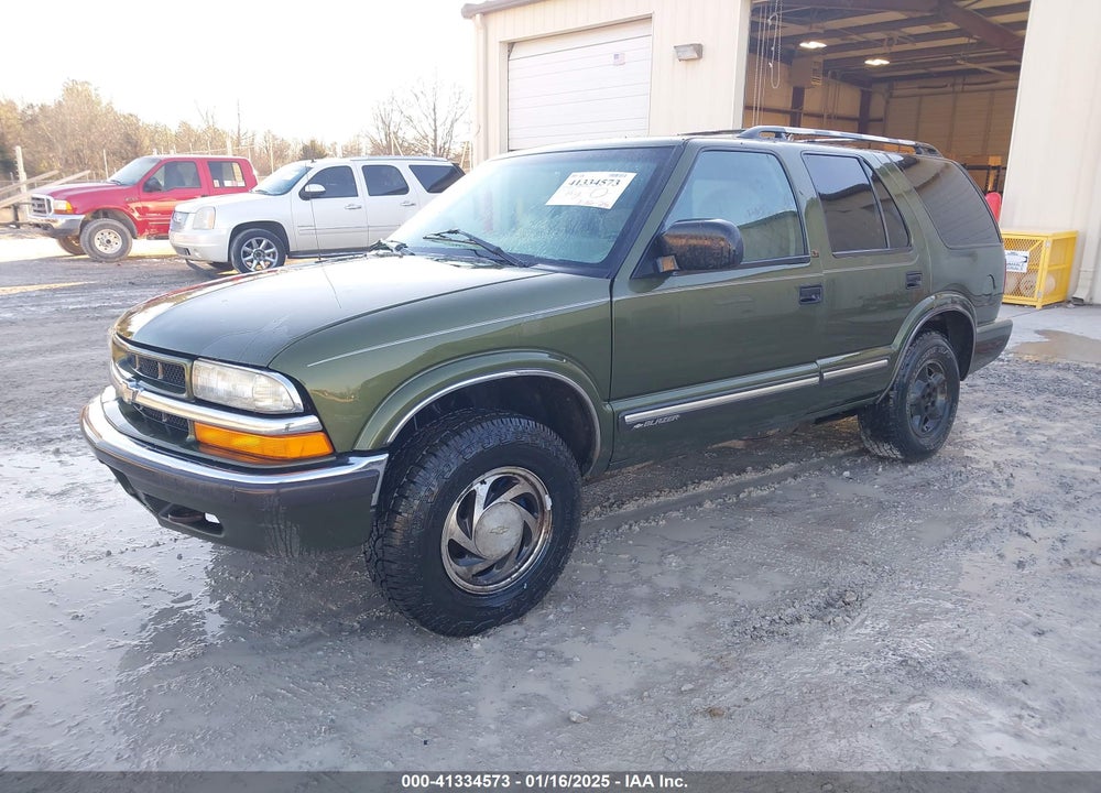 2001 CHEVROLET BLAZER LT VIN: 1GNDT13WX1K209807