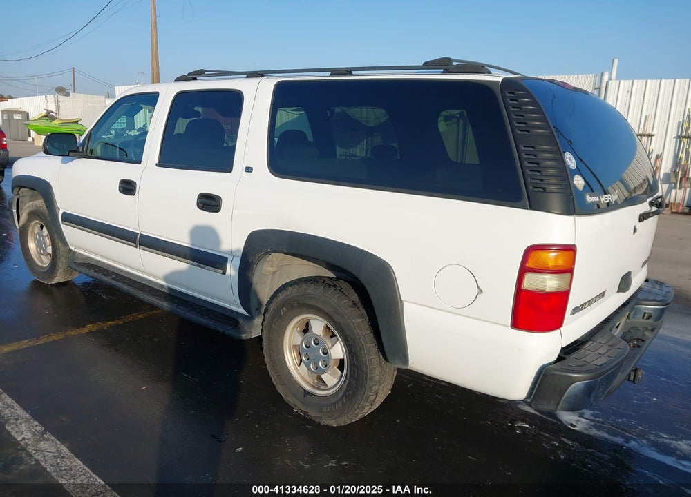 2002 CHEVROLET SUBURBAN 1500 LS VIN: 3GNEC16T22G304005